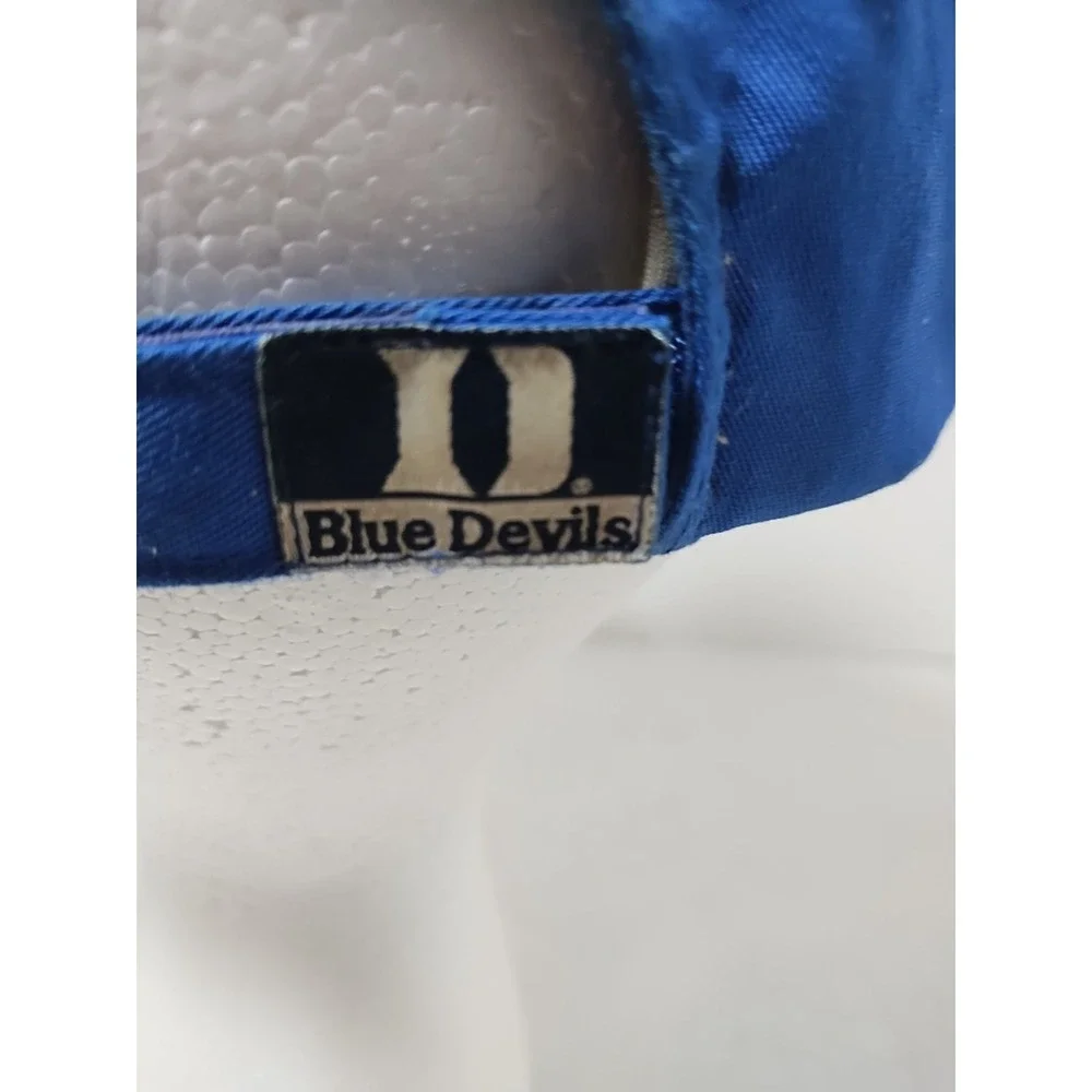NCAA Duke Blue Devils University Basketball Adult Strapback Hat Royal Blue‎